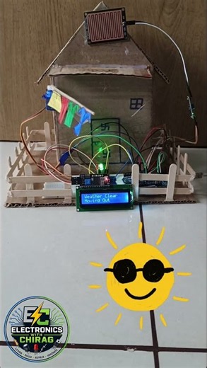 Never Get Your Clothes Wet Again! 🌧️ #arduino #diy
