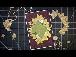 Spellbinders September 2022 Glimmer of the Month: "Thankful for You" Review & Hot Foil Tutorial!