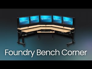 We Built the Ultimate Corner Office Desk | Foundry Bench® Corner Standing Desk Review 2025