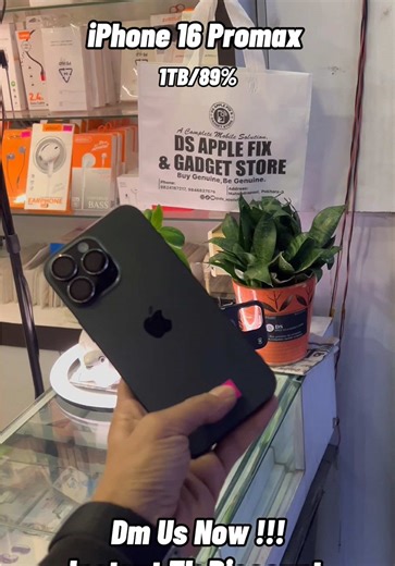 🚨 BIGGEST DROP ALERT 🚨 iPhone 16 Pro Max 💎 1TB STORAGE 😮‍🔥 | 89% Battery Health 🔋 💥 Instant 5K DISCOUNT 165-5 160k 📍 Only at DS Apple Fix 📦 Fresh • Genuine • No cap Blink and it’s gone 👀 📲 DM NOW before someone else grabs it! #dsapplefix #pokhara #apple #usediphone #tazasale