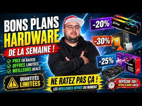 GROSSES PROMOS CPU & GPU ! Les MEILLEURS BONS PLANS de la semaine🔥
