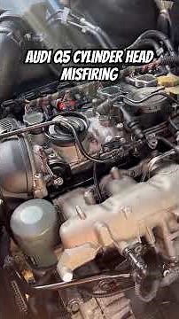 Audi q5 cylinder head and timing chain replacement update #diymechanic