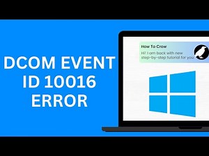 Fix DistributedCOM Event ID 10016 Error in Windows 11?