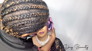 21K views · 962 reactions | How to tie double sided fan Gele Headwrap tutorial | Deg Beauty | Facebook