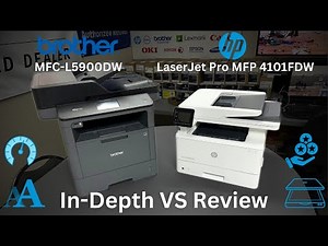 HP LaserJet Pro MFP 4101FDW VS Brother MFC-L5900DW | The Ultimate Showdown!
