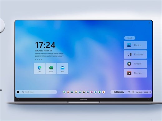 流畅的windows桌面定制！