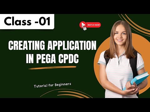 CPDC Class 01 | Creating Application in PEGA CPDC | CPDC Tutorial for Beginners