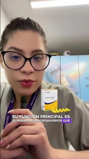 ¿Que es y para qué sirve el Metronidazol? #farmacia #salud #medicamento #metronidazol