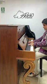 Elegancia que se escucha ✨🎹 con un piano vertical Samick