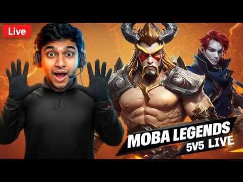 MOBA LAGEND 5V5 LIVE STREAM || ‪@sglite‬