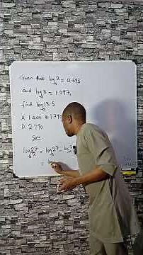 Understanding Logarithms Made Simple! #MathShorts #AlgebraTips