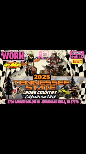 Rd.3 “Tenneseee State XC Championship” Date: October 19th, 2025 Location: Hurricane Mills, TN Youth Highlight Video Edit: Michael Curry For More Moto Content Be Sure To LIKE & FOLLOW, We Greatly Appreciate It! As A THANK YOU, Enjoy 10% OFF ON US w/These Promo Codes! •Risk Racing “CURRYPERFORMANCE” •THXC Designs “Curry10” | WORN Racing