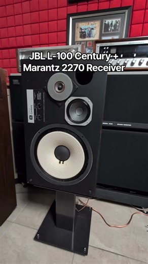 Best Matching Ever - JBL L-100 Century speaker + Marantz 2270 Receiver
