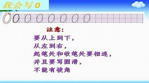 微课《0的认识》
