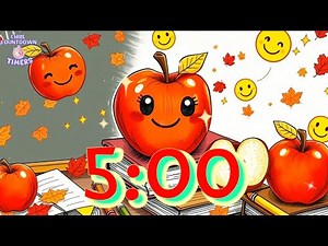 5 Minute Chill Countdown Timer Happy Apple Focus Vibes