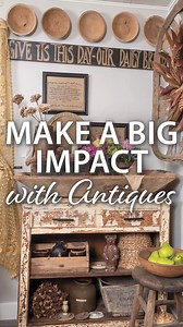 19K views · 298 reactions | Is this cold weather giving you cabin fever? Take the opportunity to refresh an antiques display following hints from Country Sampler Home featured homeowner Rusti Spiker! Like what you see? Pick up the Spring 2026 issue, on newsstands this Tuesday! : Gridley + Graves Photographers | Country Sampler Home | Facebook