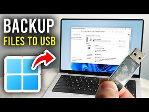 How To Backup Windows 11 Files To USB Flash Drive - Step By Step