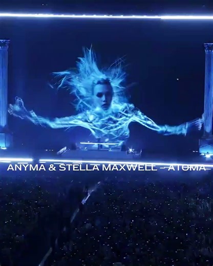 Anyma & Stella Maxwell - Atoma | AEDEN Shanghai, China 黄金周 #melodictechno #anyma #shorts