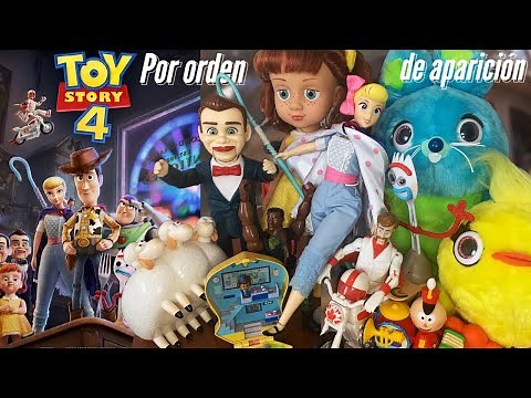 Personajes : TOY STORY 4 (2019) , Colección por orden de aparición.