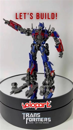 Let’s build @yolopark AMK Mini TF:DOTM Optimus Prime! #projectgetrekt #yolopark #tf #optimusptime