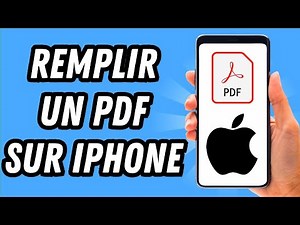 Comment remplir un PDF sur iPhone (GUIDE COMPLET)
