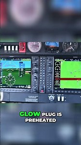 Aircraft Startup: Quick Guide to Glow Plug & Engine Start #shorts