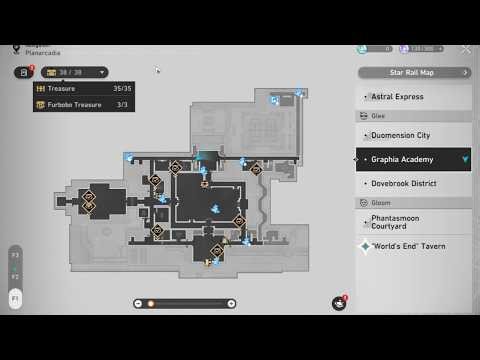 4.0 Guide: ALL 47 Graphia Academy Chest Locations with Timestamps | Honkai Star Rail