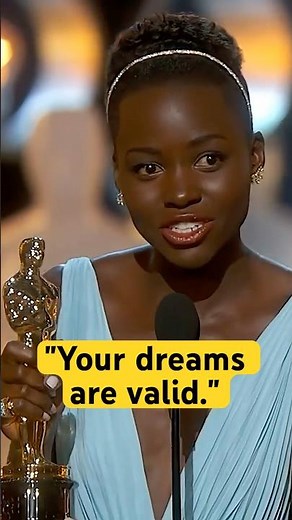 “Your Dreams Are Valid.” Lupita Nyong’o’s Iconic Oscars Moment!