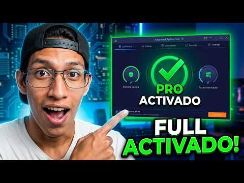 IObit Advanced SystemCare 19 Pro: Mejora la velocidad de Windows, limpia archivos basura 2026