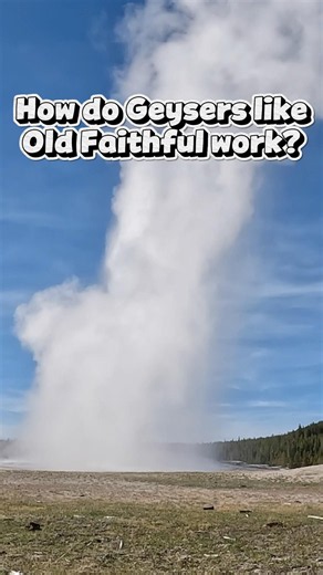 How do Geysers work?!🏔️#outdoorboys #outdoors #familyfriendly #educational #outdoorcowboy
