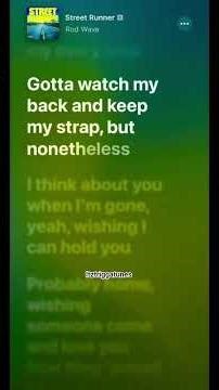 🎼 Street Runner ~ Rod wave #streetrunner #lyrics #music #rodwave #rodwavesongs