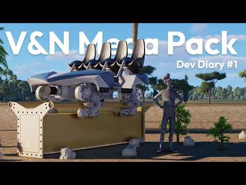 V&N Mega Pack Development Diary #1: Hyper/Giga Coaster | Planet Coaster 2