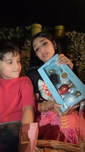 Melek gives a gift to her son Antonio! #melek