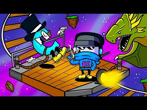 We Built a Train and Got Eaten by Zero Gravity Monsters in Voidtrain Multiplayer!