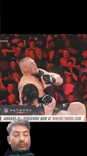 Brock Lesnar vs Braun Strowman vs Kane at Royal Rumble 2018. Brock Lesnar pinned Kane to win the tr