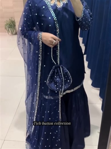 customise your favourite outfits from @tichbuttoncollection for order plz WhatsApp #partywear #weddingdress #dresses #viral #dressesforgirl