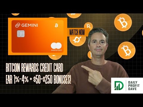 Bitcoin Rewards Credit Card! Best Reward Card Ever!