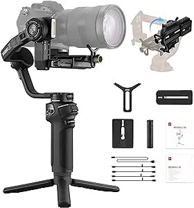 Zhiyun Weebill 3 S 3s Gimbal Stabilizer for DSLR Mirrorless Cameras 3-Axis Handheld Professional Video Stabilizer for Sony Canon Nikon Fuji Olympus Panasonic LUMIX