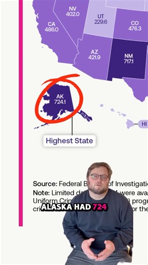 Which states rank highest for violent crime? Let’s look at the numbers. | USAFacts
