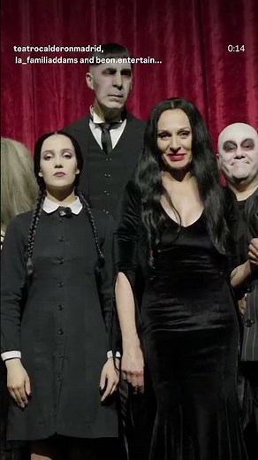 THE ADDAMS FAMILY The Musical. #MusicalsInMadrid #MadridTheater #TheAddamsFamily