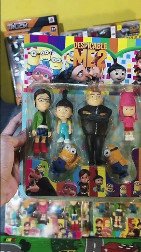 Margo, Agnes, Gru, Edith & Minions 🍌🎬 Banana Family Crew