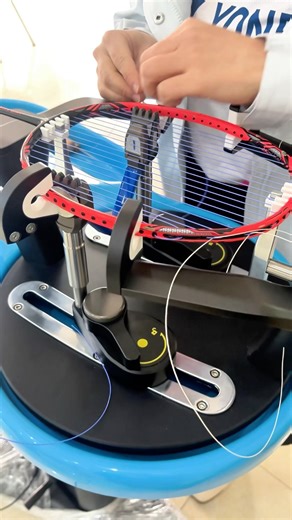 Racket protector! String without damage #badminton #badmintonequipment #strings #badmintonlovers