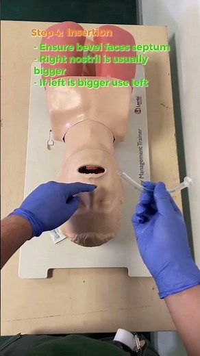 How to Insert a Nasopharyngeal Airway (NPA) #studentparamedic
