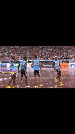 2025 World Championships - Mens 400M Relay Final What an exciting finish | Lyndale James