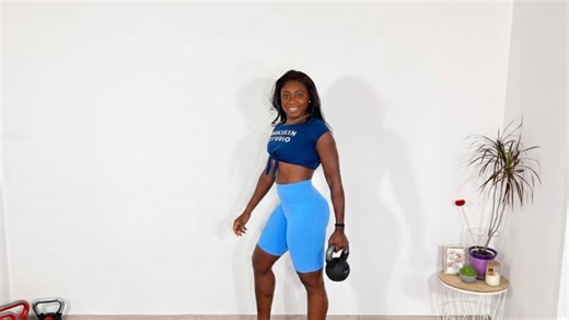 High-intensity kettlebell workout: Full-body Tabata circuit