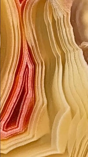 💛 Rare Yellow Parallax Laguna Agate | Mexico’s Golden Collector’s Treasure