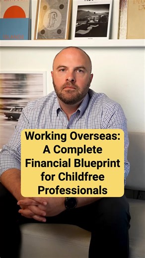Working abroad sounds exciting— We help childfree clients make it sustainable. #internationalplanning #expatfinance #childfreeclarity #freedomfinance | Discretionary inc.