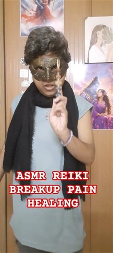 ASMR Reiki BreakUp Pain healing #shorts #reiki #asmrreiki #reikihealing