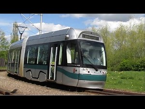 Nottingham Trams Phase One - Hucknall to Station Street via Phoenix Park