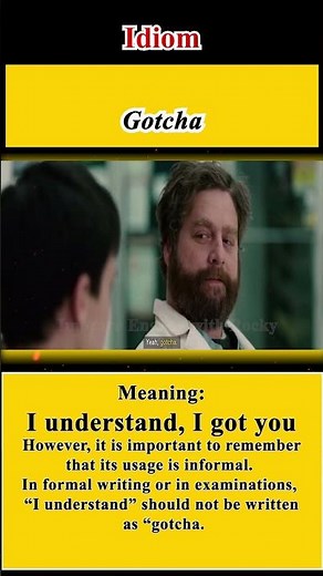 Gotcha #englishgrammar #ieltsvocabularyenglish #englishlanguage